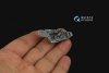 Quinta Studio QD72051 F-35A Lighting II 3D-Printed & coloured Interior on decal paper (Tamiya) 1/72